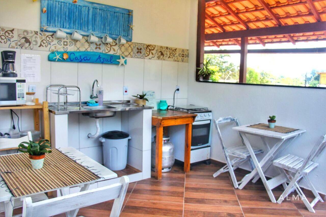Suites Casa Azul-Vila Do Abraao- Conforto, Limpeza, Otima Localizacao Kültér fotó